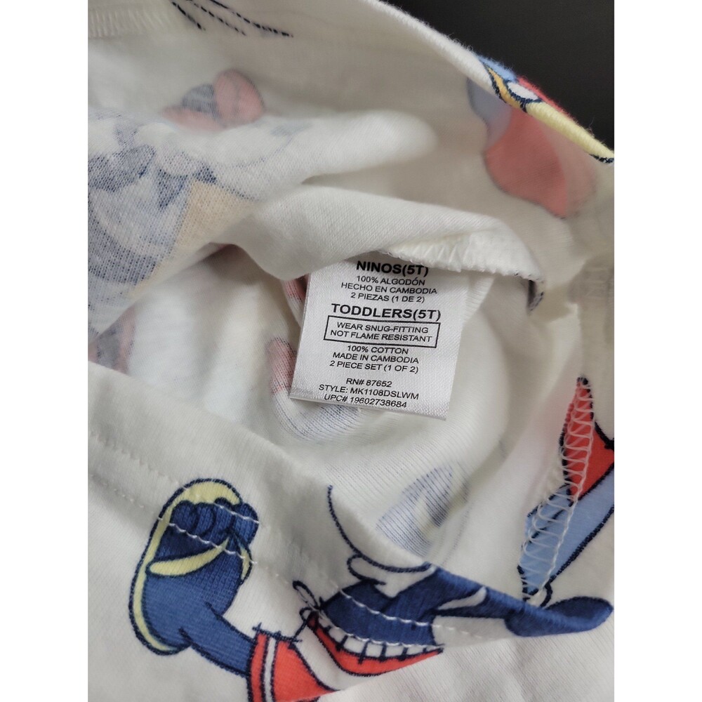 2 sets of size 5T character pajamas - Picture 8 of 8